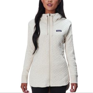 New Patagonia Organic Cotton Quilt Full Zip Hoodie